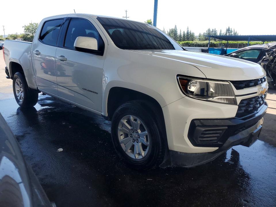 2021 Chevrolet Colorado VIN 1GCGSCEN5M1149115 COPART salvage auction — MINOR DENT/SCRATCHES, CA - CERTIFICATE OF TITLE, sold $9,000 on 2026-07-09 (photo 4)