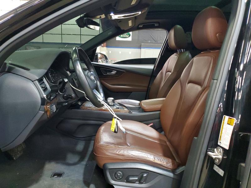 2017 Audi Q7 VIN WA1AAAF79HD021360 COPART salvage auction — FRONT END, Va - Certificate Of Title, sold $8,600 on 2026-07-09 (photo 7)