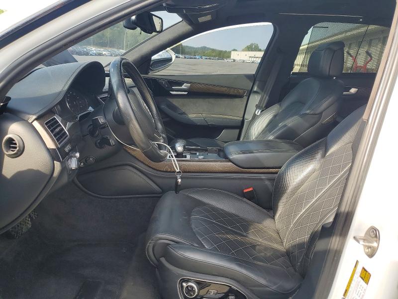 2017 Audi A8 VIN WAU44AFD6HN017127 COPART salvage auction — FRONT END, KY - CERT OF TITLE-SALVAGE, sold $1,650 on 2026-07-02 (photo 7)