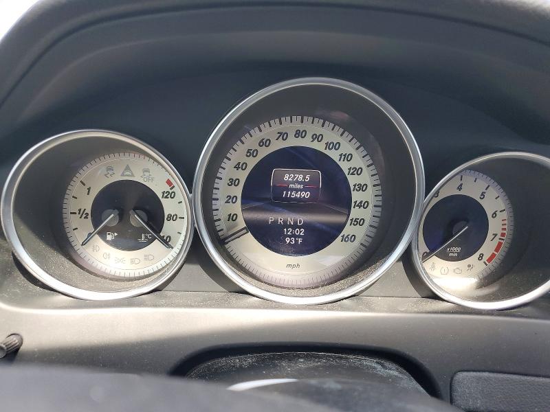 2013 Mercedes-benz C-klasse VIN WDDGF4HB3DR272947 COPART salvage auction — MINOR DENT/SCRATCHES, Fl - Certificate Of Title, sold $1,250 on 2026-07-07 (photo 9)