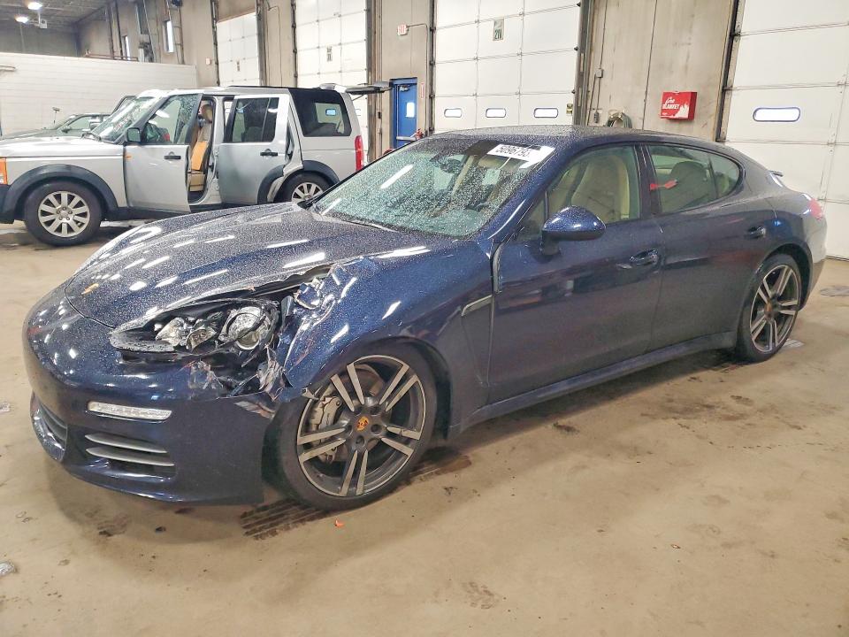 2016 Porsche Panamera VIN WP0AB2A7XGL050094 COPART salvage auction — FRONT END, MN - CERT OF TITLE-SALVAGE, sold $8,300 on 2026-07-02 (photo 1)