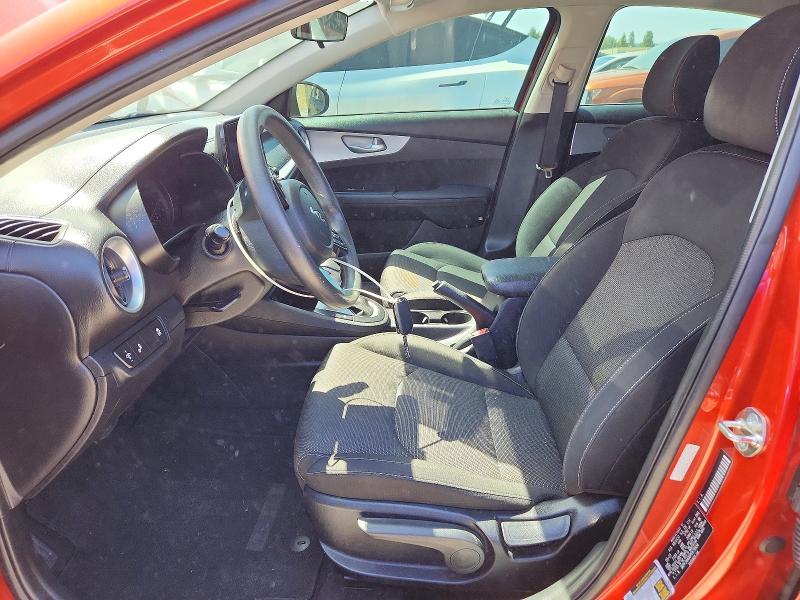2023 Kia Forte VIN 3KPF24AD6PE679934 COPART salvage auction — FRONT END, Ca - Salvage Certificate, sold $3,000 on 2026-07-22 (photo 7)