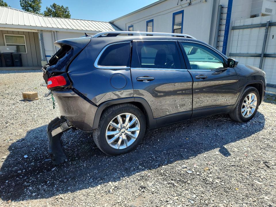 2015 Jeep Cherokee VIN 1C4PJMDB0FW698923 COPART salvage auction — REAR END, Ar - Cert Of Title-Salvage, sold $2,650 on 2026-07-22 (photo 3)