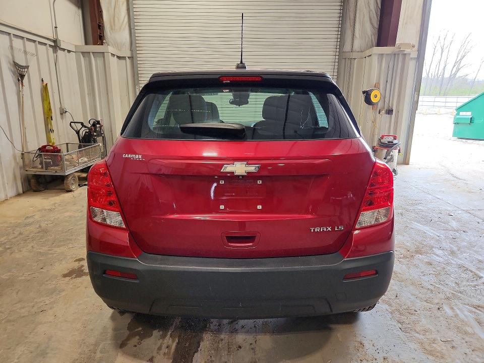 2015 Chevrolet Trax VIN KL7CJKSB9FB067713 COPART salvage auction — FRONT END, WI, sold $600 on 2026-07-22 (photo 6)