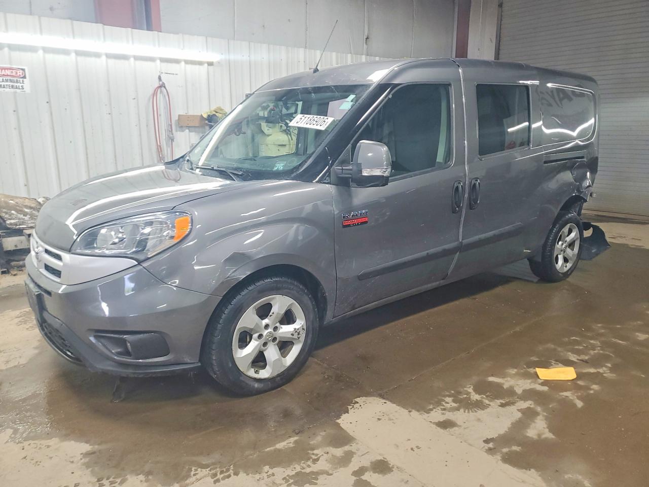 2018 Ram ProMaster City VIN ZFBERFBB3J6L20864 COPART salvage auction — Rear End, IL - SALVAGE CERTIFICATE, sold $3,000 on 2026-06-30 (photo 1)