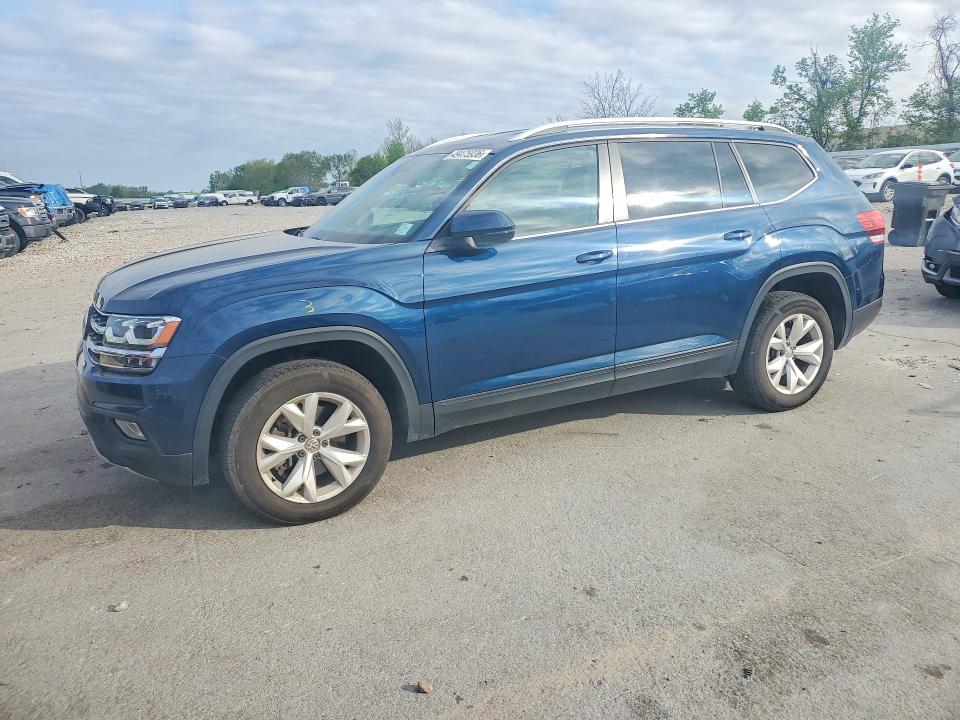 2018 Volkswagen Atlas VIN 1V2LR2CA6JC584440 COPART salvage auction — HAIL, Mo - Salvage Certificate Of Title, sold $4,950 on 2026-07-10 (photo 1)