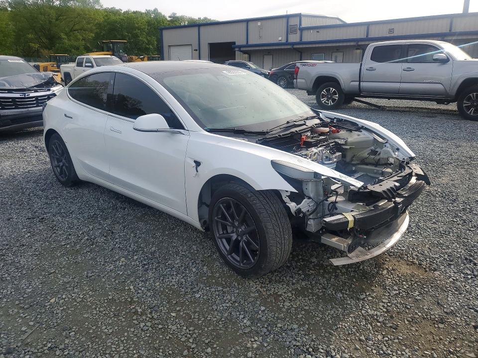 2020 Tesla Model 3 VIN 5YJ3E1EAXLF504664 COPART salvage auction — FRONT END, Nc - Salvage Certificate Of Title, sold $4,900 on 2026-07-02 (photo 4)