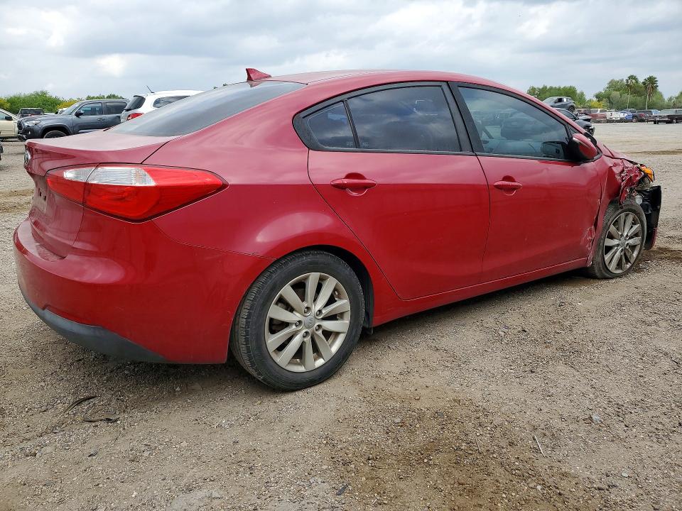 2016 Kia Forte VIN KNAFX4A66G5571678 COPART salvage auction — FRONT END, Tx - Salvage Vehicle Title, sold $1,600 on 2026-07-15 (photo 3)