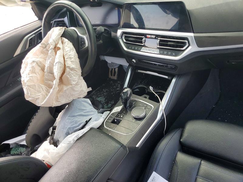 2021 BMW M440i VIN WBA13AR08MCE79258 COPART salvage auction — ALL OVER, Tx - Salvage Vehicle Title, sold $3,700 on 2026-07-09 (photo 8)