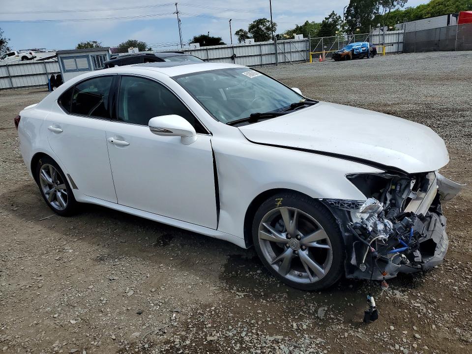 2010 Lexus Is 250 VIN JTHBF5C22A5124792 COPART salvage auction — FRONT END, Ca - Salvage Certificate, sold $800 on 2026-07-02 (photo 4)