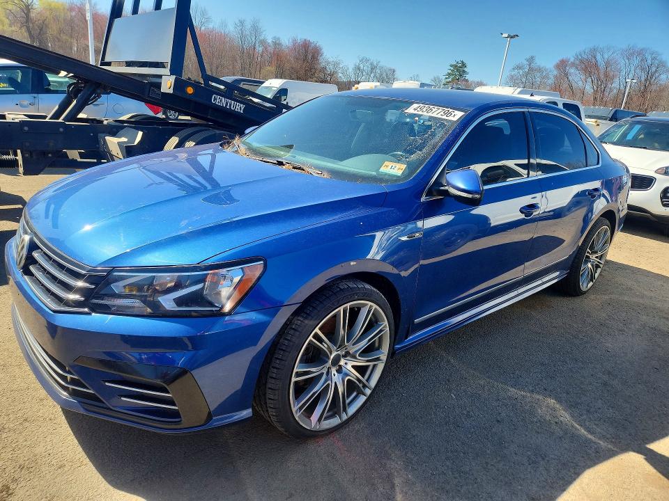 2017 Volkswagen Passat VIN 1VWDT7A37HC031165 COPART salvage auction — MINOR DENT/SCRATCHES, Wv - Certificate Of Title, sold $2,950 on 2026-07-23 (photo 1)