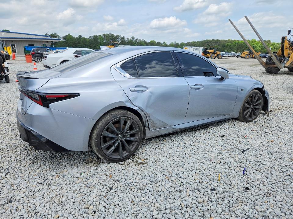 2024 Lexus Is VIN JTHBA1D2XR5131619 COPART salvage auction — FRONT END, Salvage Title, sold $925 on 2026-07-21 (photo 3)