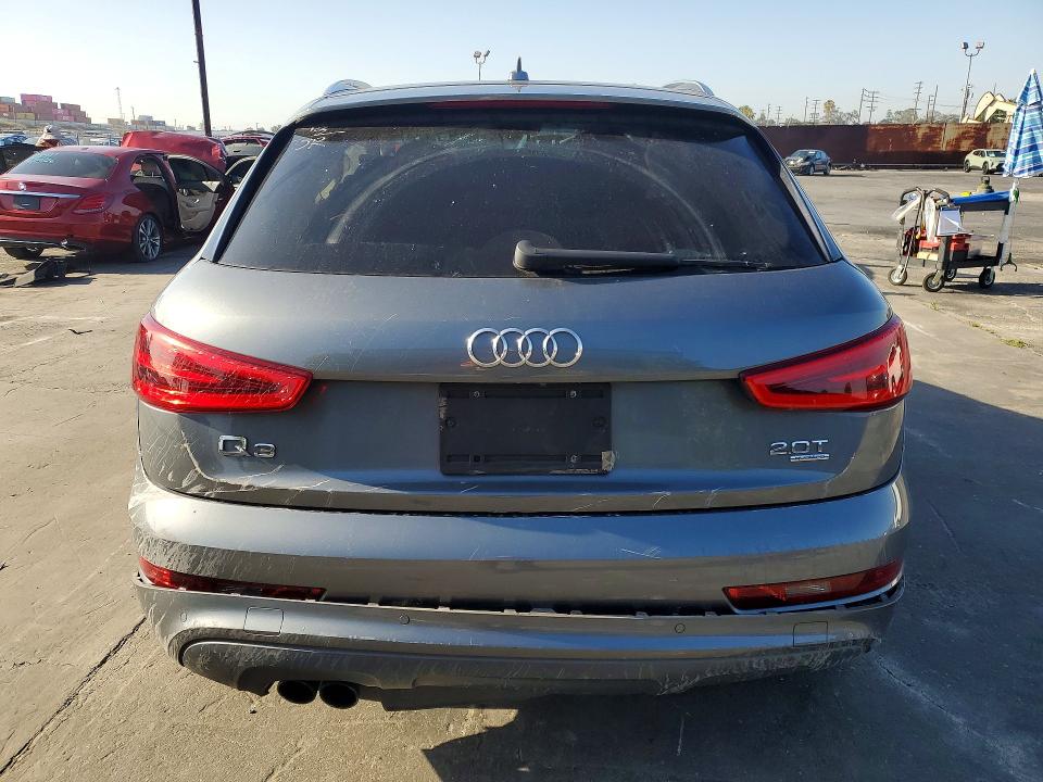 2015 Audi Q3 VIN WA1EFCFS4FR002542 COPART salvage auction — FRONT END, Salvage Title, sold $500 on 2026-07-22 (photo 6)