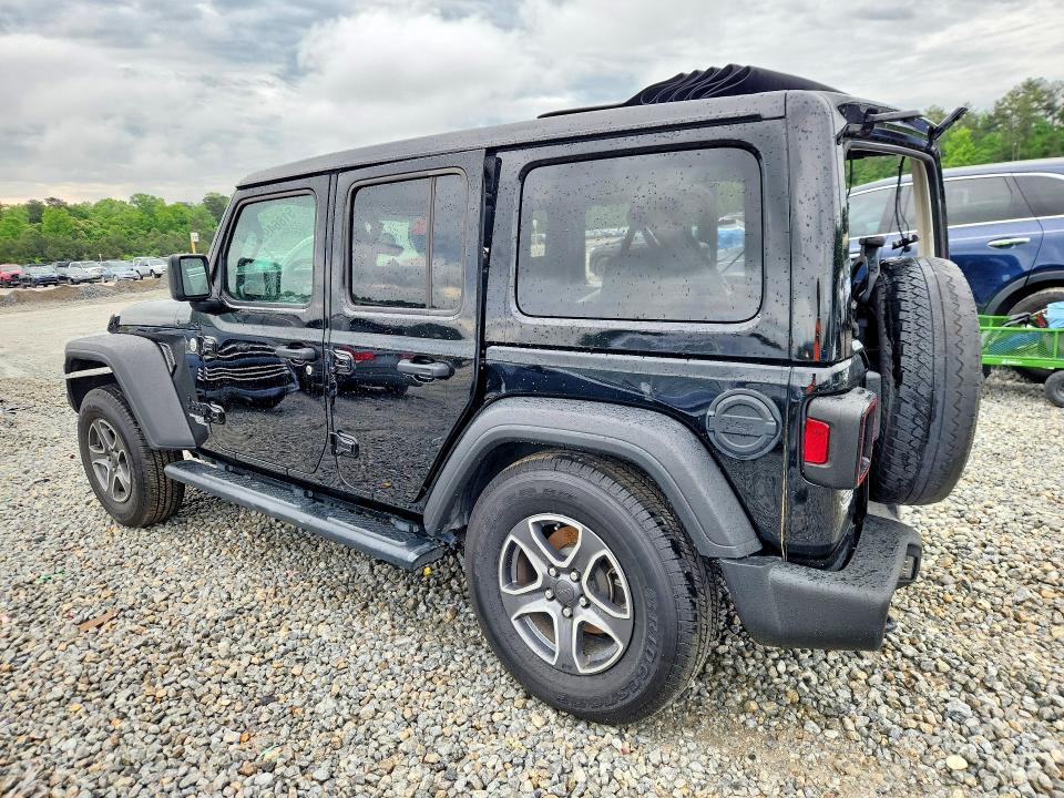 2021 Jeep Wrangler / VIN 1C4HJXDN0MW638119 COPART salvage auction — REAR END, Ga - Cert Of Title-Salvage, sold $7,700 on 2026-07-09 (photo 2)