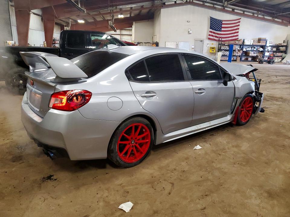 2016 Subaru Wrx VIN JF1VA1L61G9809396 COPART salvage auction — FRONT END, Mi - Certificate Of Title, sold $3,200 on 2026-07-31 (photo 3)