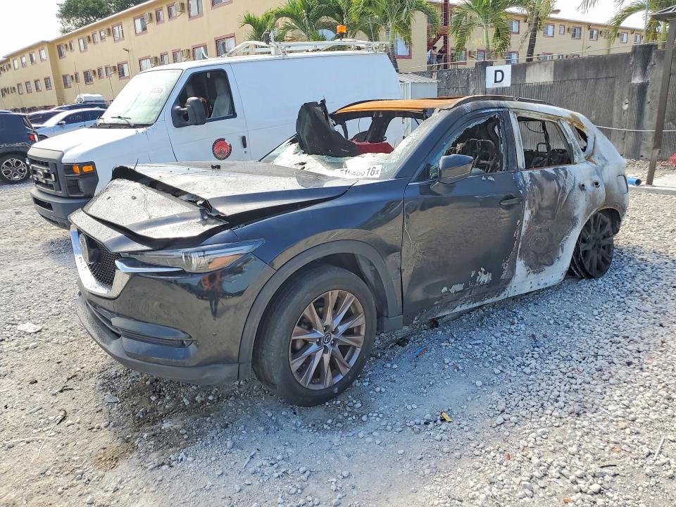 2020 Mazda Cx-5 VIN JM3KFADM2L0800983 COPART salvage auction — BURN, Fl - Certificate Of Destruction, sold $700 on 2026-07-07 (photo 1)