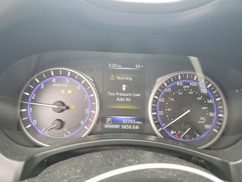 2015 Infiniti VIN JN1BV7AR6FM410225 COPART salvage auction — FRONT END, Md - Certificate Of Title, sold $3,850 on 2026-07-27 (photo 9)