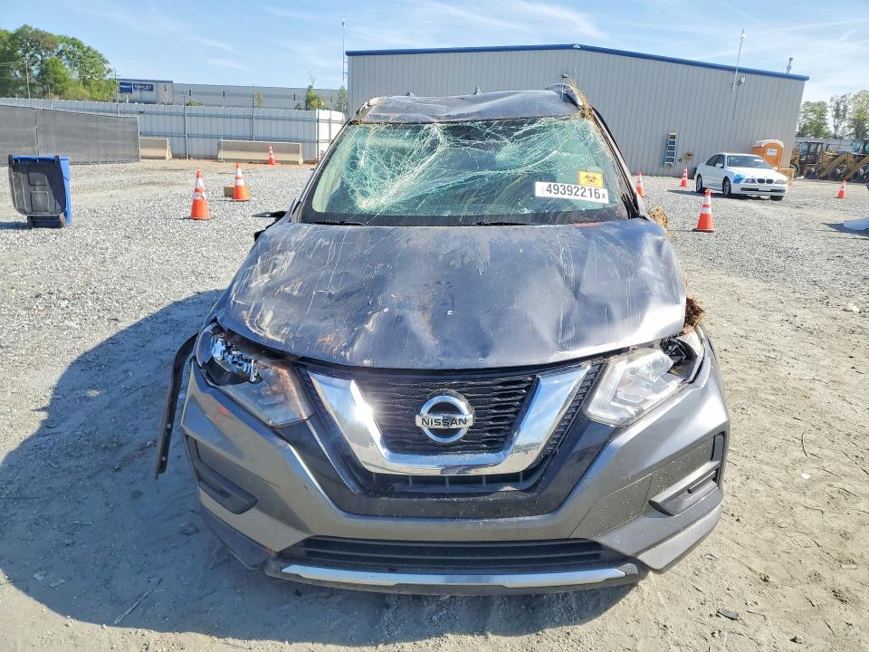 2017 Nissan Rogue VIN KNMAT2MT6HP508939 COPART salvage auction — FRONT END, SC - CERT OF TITLE-SALVAGE, sold $600 on 2026-07-29 (photo 5)