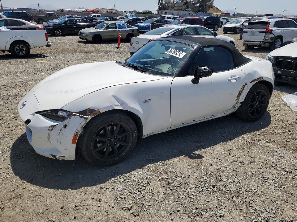 2019 Mazda Mx-5 VIN JM1NDAB73K0307367 COPART salvage auction — FRONT END, CA - SALVAGE CERTIFICATE, sold $5,400 on 2026-07-24 (photo 1)