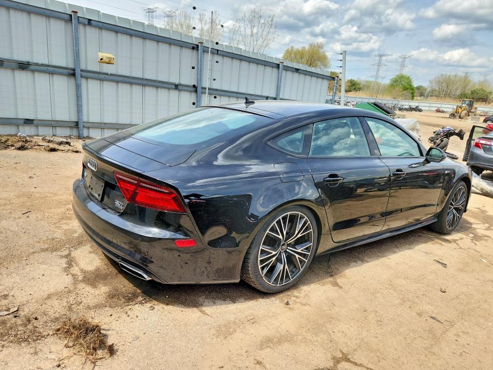 2018 Audi A7 VIN WAU23AFC3JN004262 COPART salvage auction — REAR END, Il - Salvage Certificate, sold $12,100 on 2026-07-30 (photo 3)