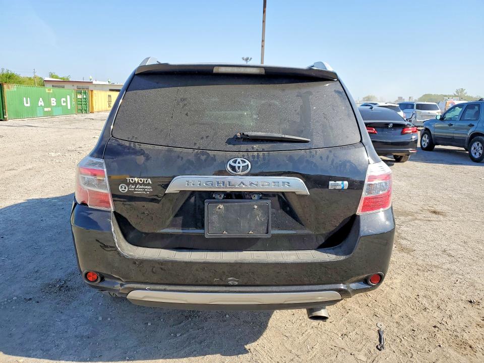 2008 Toyota Highlander VIN JTEEW41AX82008590 COPART salvage auction — REAR END, IN - BILL OF SALE - PARTS ONLY, sold $1,150 on 2026-07-31 (photo 6)