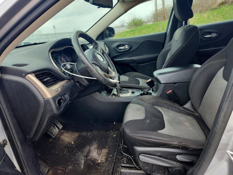 2014 Jeep Cherokee VIN 1C4PJLAB2EW189087 COPART salvage auction — FRONT END, Mi - Cert Of Title-Salvage Vehicle, sold $625 on 2026-07-02 (photo 7)