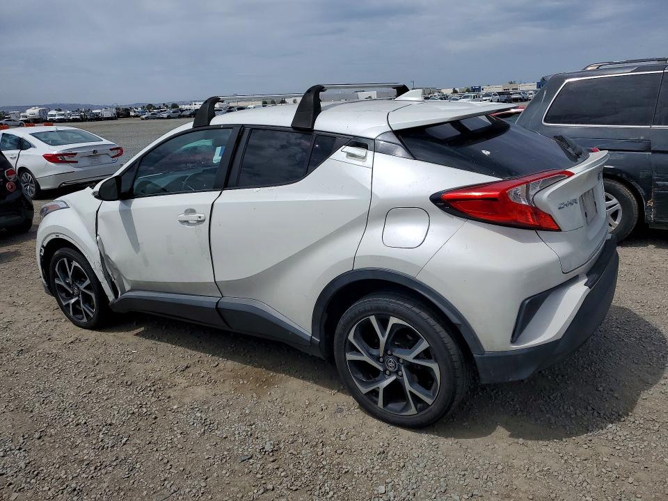 2018 Toyota C-hr VIN NMTKHMBX6JR054774 COPART salvage auction — FRONT END, CA - SALVAGE CERTIFICATE, sold $200 on 2026-07-31 (photo 2)