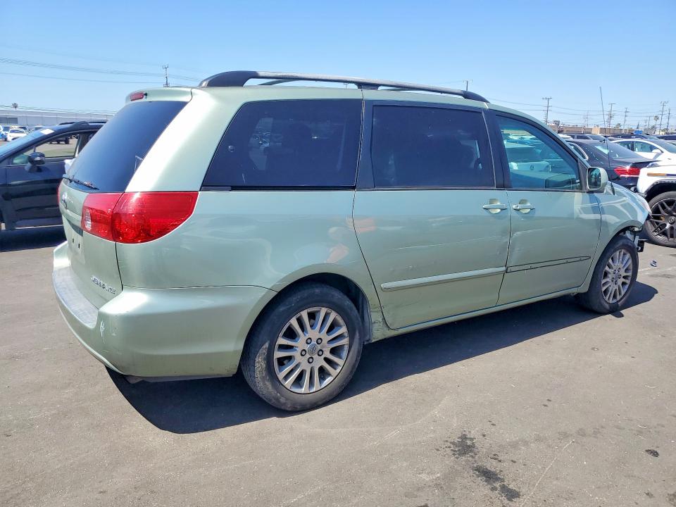 2008 Toyota Sienna VIN 5TDZK22C48S189572 COPART salvage auction — FRONT END, Ca - Salvage Certificate, sold $750 on 2026-07-09 (photo 3)