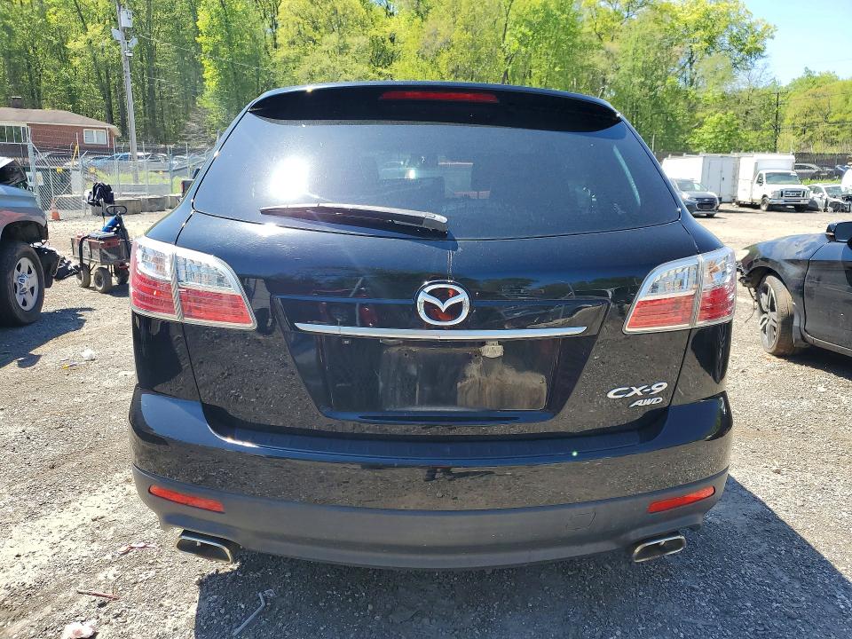 2012 Mazda Cx-9 VIN JM3TB3CV9C0334796 COPART salvage auction — FRONT END, Md - Cert Of Salvage > 75% Damage, sold $225 on 2026-07-21 (photo 6)