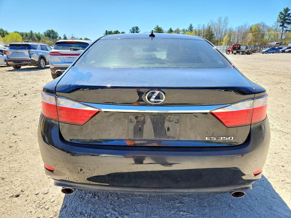 2014 Lexus ES VIN JTHBK1GG0E2110049 COPART salvage auction — REAR END, Ma - Cert Of Title-Reconstrctd Coll, sold $4,600 on 2026-07-02 (photo 6)