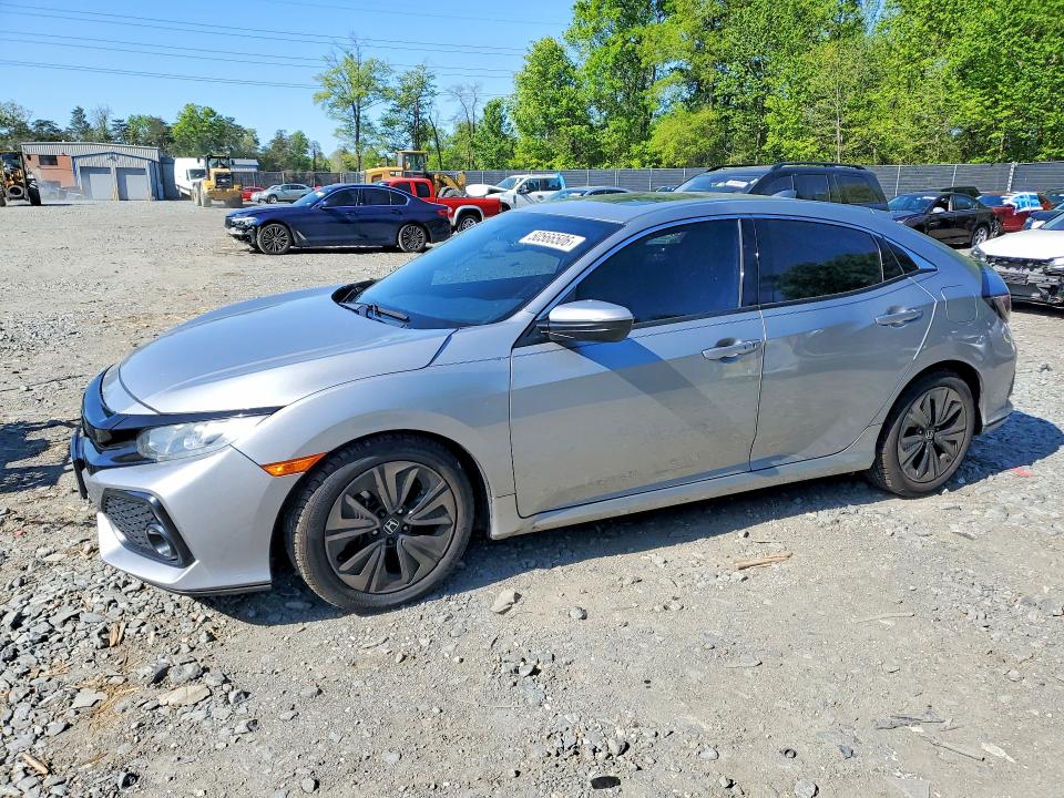 2018 Honda Civic VIN SHHFK7H5XJU422033 COPART salvage auction — FRONT END, Md - Cert Of Salvage > 75% Damage, sold $1,800 on 2026-07-24 (photo 1)