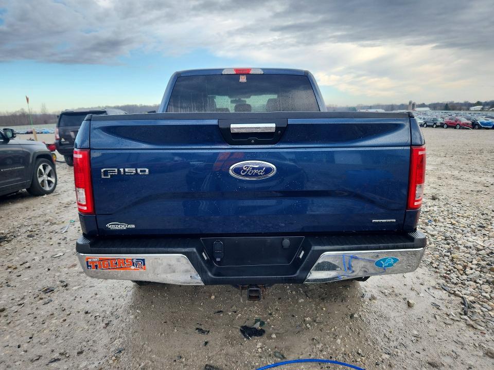 2016 Ford F-150 VIN 1FTEW1EF9GFD27897 COPART salvage auction — FRONT END, Mi - Certificate Of Title, sold $9,900 on 2026-07-02 (photo 6)