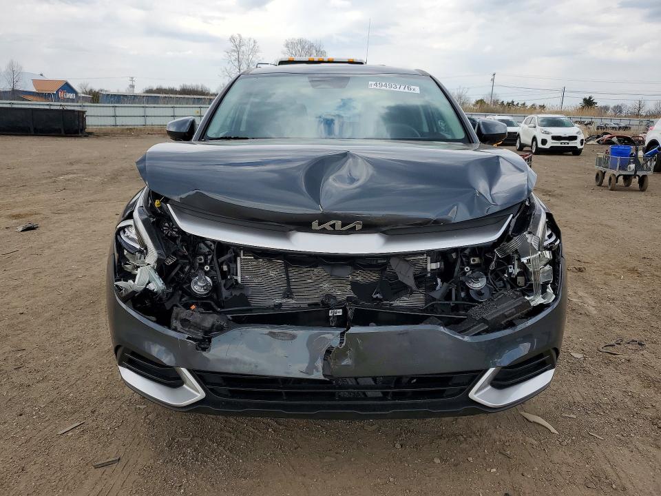 2023 Kia Sportage VIN KNDPUCAF2P7195804 COPART salvage auction — FRONT END, Oh - Cert Of Title-Salvage, sold $5,300 on 2026-07-20 (photo 5)