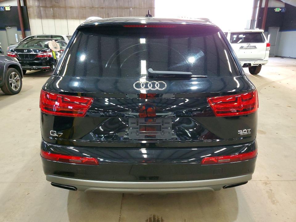 2017 Audi Q7 VIN WA1AAAF79HD021360 COPART salvage auction — FRONT END, Va - Certificate Of Title, sold $8,600 on 2026-07-09 (photo 6)