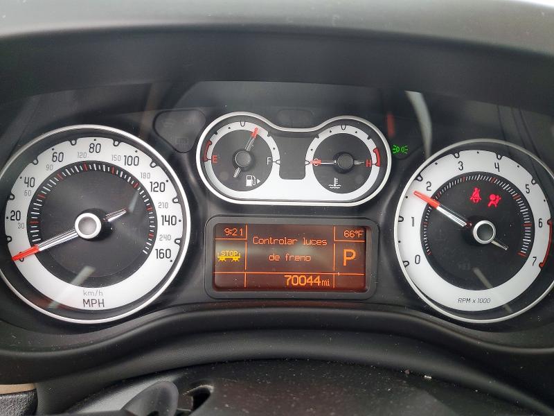 2014 Fiat 500 VIN ZFBCFACHXEZ029627 COPART salvage auction — FRONT END, Il - Salvage Certificate, sold $300 on 2026-07-16 (photo 9)
