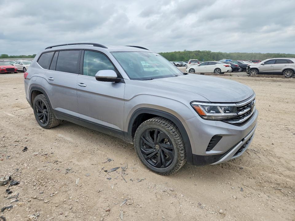 2023 Volkswagen Atlas VIN 1V2HR2CA8PC528451 COPART salvage auction — HAIL, Ks - Cert Of Title-Salvage, sold $9,700 on 2026-07-02 (photo 4)
