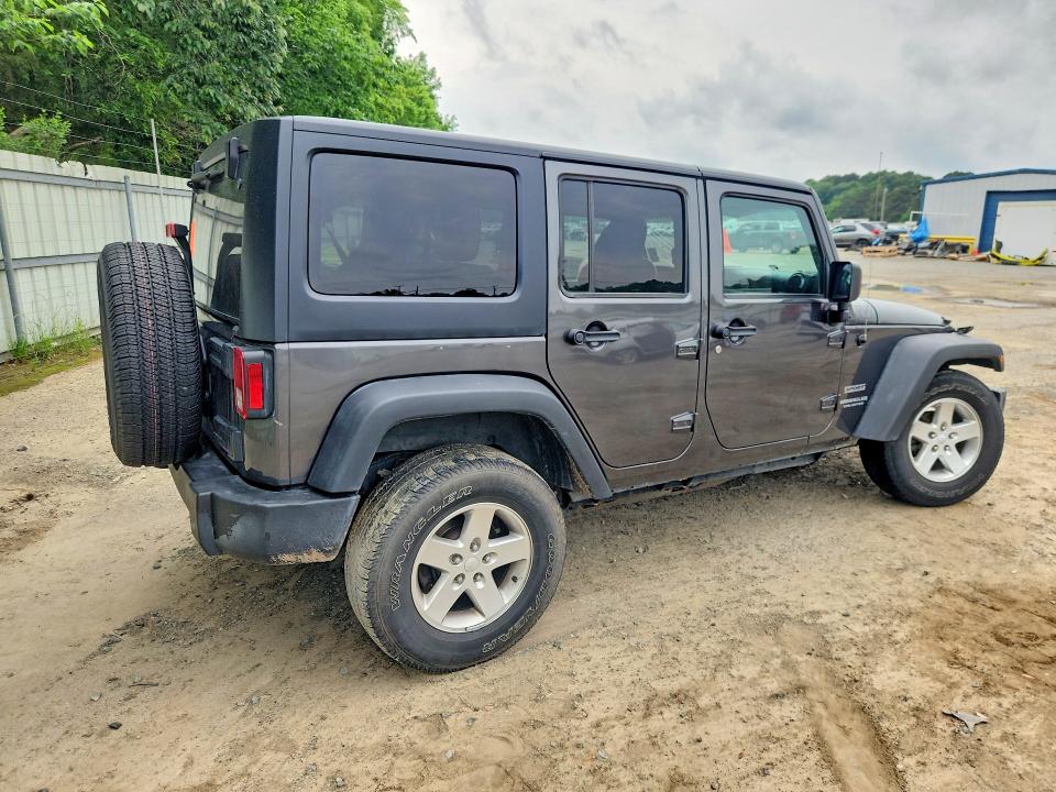 2016 Jeep Wrangler / VIN 1C4BJWDG0GL287865 COPART salvage auction — SIDE, La - Cert Of Title-Salvage, sold $3,650 on 2026-07-02 (photo 3)