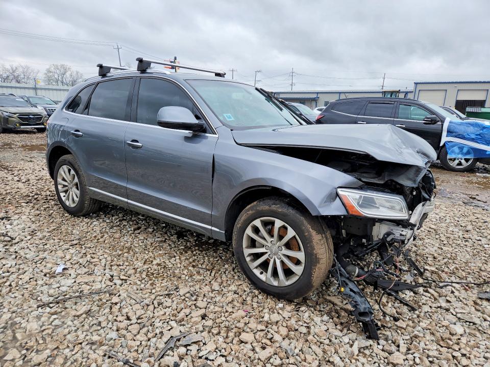 2016 Audi Q5 VIN WA1C2AFP7GA030841 COPART salvage auction — FRONT END, Il - Salvage Certificate, sold $2,000 on 2026-07-03 (photo 4)