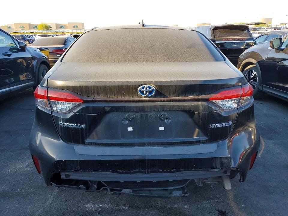 2021 Toyota Corolla VIN JTDEAMDE0MJ024296 COPART salvage auction — FRONT END, Nv - Salvage Title, sold $4,100 on 2026-07-27 (photo 6)