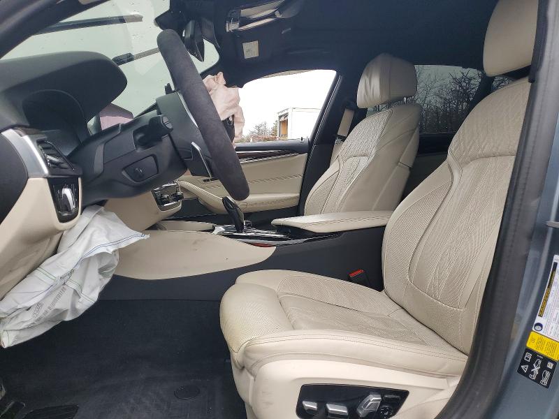2019 BMW 5er VIN WBAJE7C56KWW34979 COPART salvage auction — FRONT END, Id - Salvage Certificate Of Title, sold $13,100 on 2026-07-08 (photo 7)