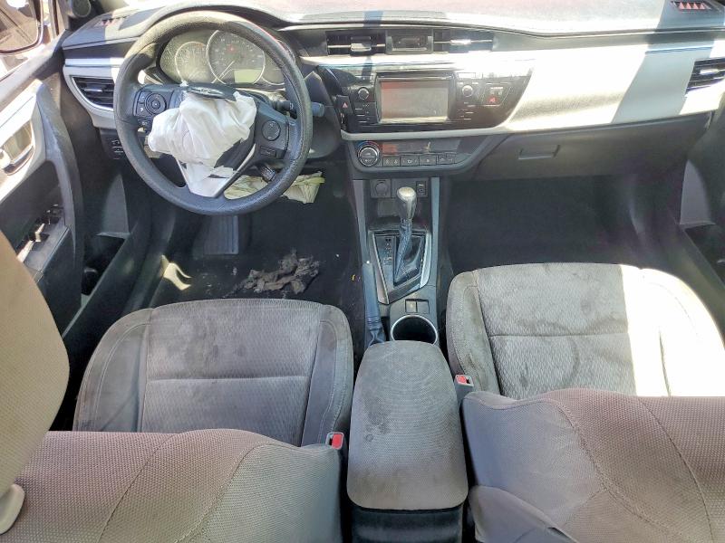 2014 Toyota Corolla VIN 5YFBURHE6EP053994 COPART salvage auction — FRONT END, Salvage Title, sold $550 on 2026-07-24 (photo 8)