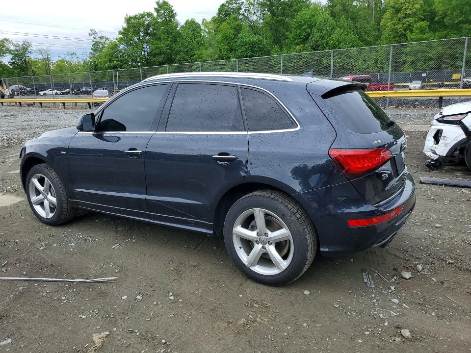 2017 Audi Q5 VIN WA1M2AFP0HA090174 COPART salvage auction — FRONT END, MD - CERT OF SALVAGE > 75% DAMAGE, sold $6,600 on 2026-07-10 (photo 2)