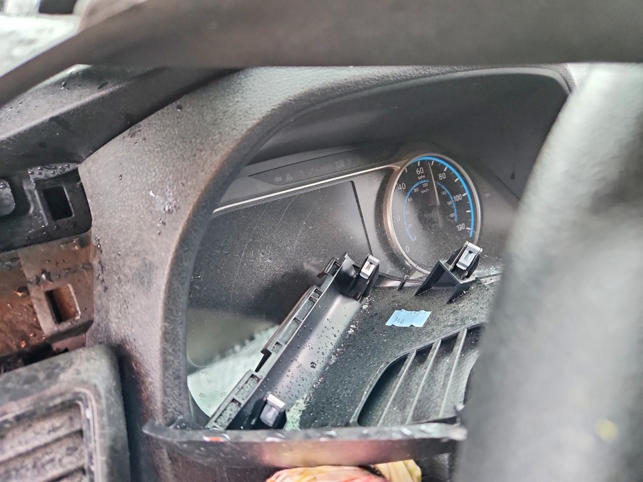 2023 Nissan Leaf VIN 1N4AZ1BV1PC558107 COPART salvage auction — Front End, TX - CERTIFICATE OF TITLE, sold $1,450 on 2026-07-09 (photo 9)