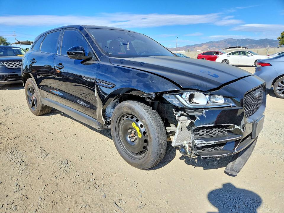 2019 Jaguar F-pace VIN SADCJ2FX8KA355686 COPART salvage auction — FRONT END, Ca - Salvage Certificate, sold $3,100 on 2026-07-10 (photo 4)