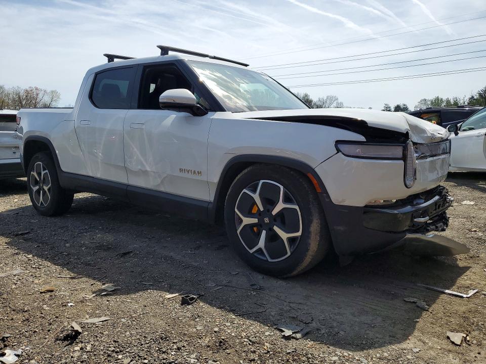 2023 Rivian R1t VIN 7FCTGAAA8PN022745 COPART salvage auction — FRONT END, Md - Cert Of Salvage < 75% Damage, sold $12,900 on 2026-09-15 (photo 4)