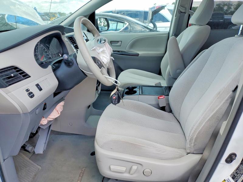 2014 Toyota Sienna VIN 5TDKK3DCXES410916 COPART salvage auction — FRONT END, Fl - Cert Of Title Slvg Rebuildable, sold $3,250 on 2026-07-07 (photo 7)