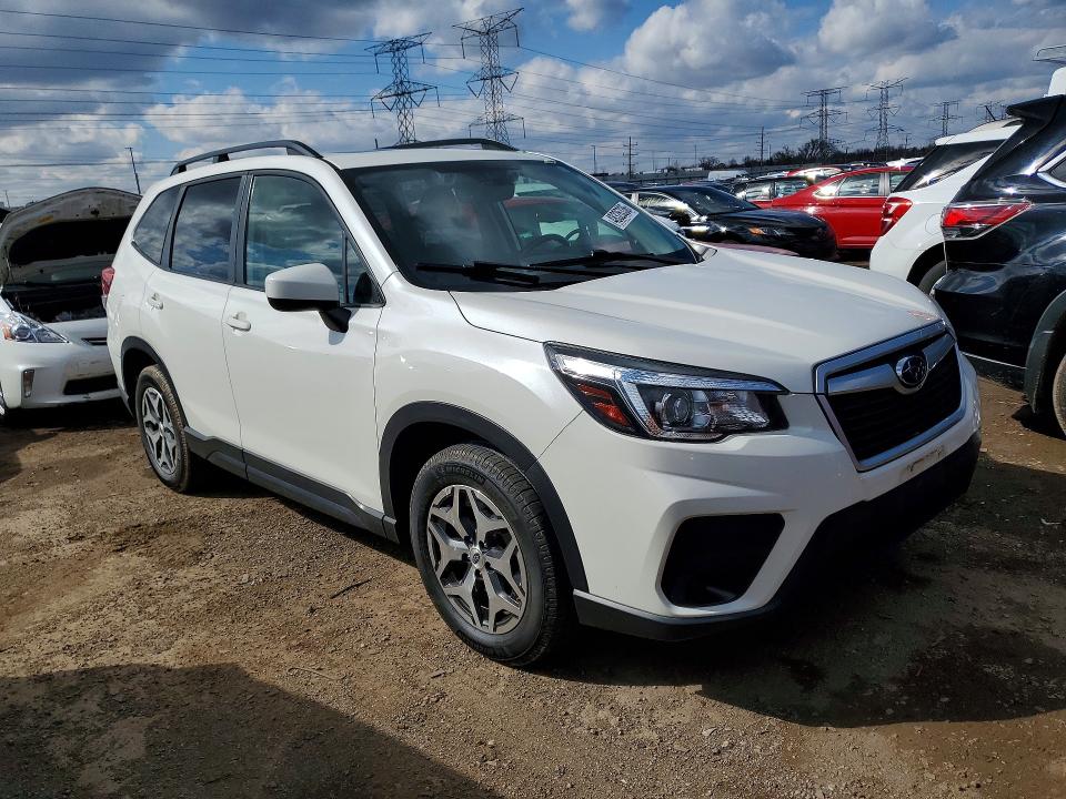 2019 Subaru Forester VIN JF2SKAEC6KH525890 COPART salvage auction — SIDE, IL - SALVAGE CERTIFICATE, sold $4,850 on 2026-07-28 (photo 4)