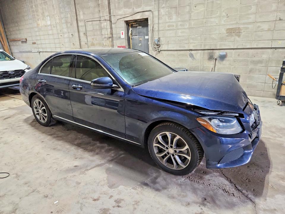 2017 Mercedes-benz C-klasse VIN 55SWF4KB4HU184062 COPART salvage auction — FRONT END, Mn - Cert Of Title-Salvage, sold $1,700 on 2026-07-02 (photo 4)