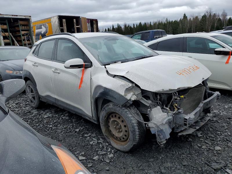 2021 Hyundai Kona VIN KM8K12AA2MU718670 COPART salvage auction — FRONT END, On - Permit No Brand - Unfit, sold $3,300 on 2026-07-21 (photo 4)