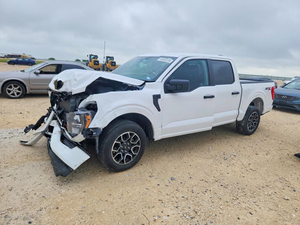 2023 Ford F-150 VIN 1FTEW1CPXPKD53864 COPART salvage auction — FRONT END, Tx - Salvage Vehicle Title, sold $7,800 on 2026-07-30 (photo 1)